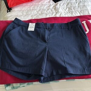 Women's Navy Blue Shorts